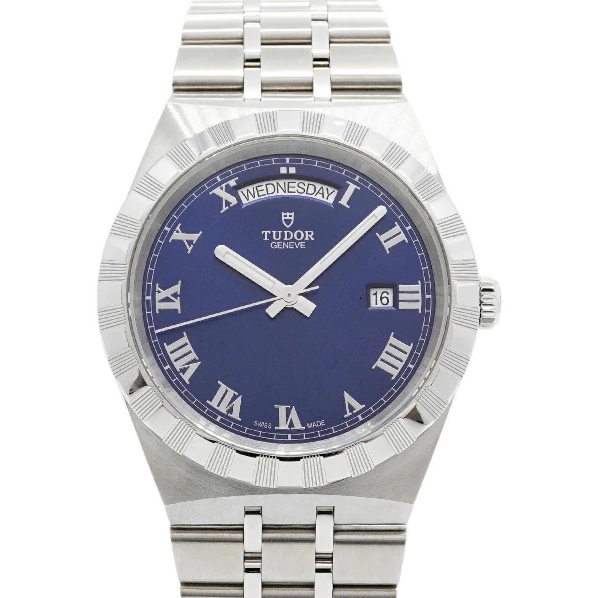Tudor Royal DayDate 28600 Blue Dial Mens Watch
